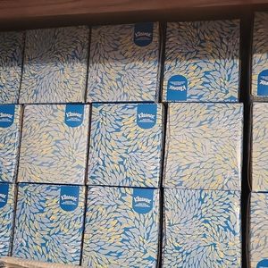 Kleenex tissue paper 2 ply 95 sheets/box pop up box lot of 10 sealed nonscented